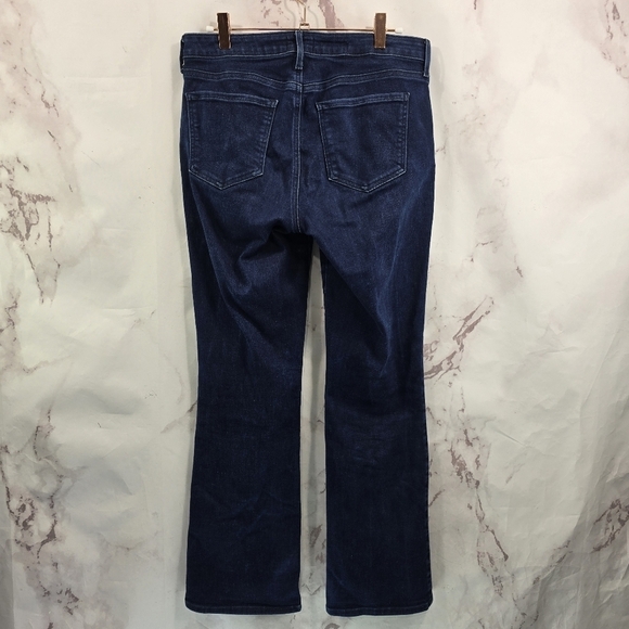 NYDJ Jeans Women 6 Denim Barbara Boot Cut Dark Wash High Rise Not Your Daughters - Picture 1 of 13